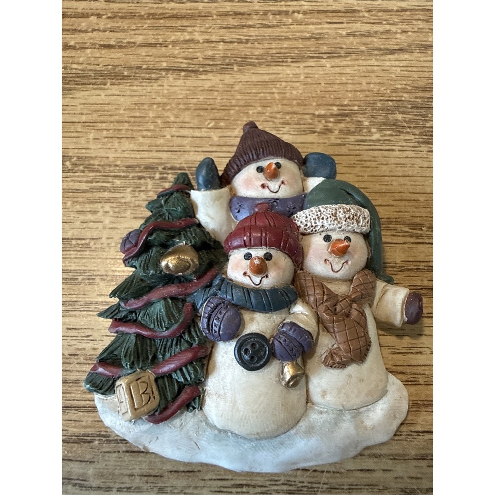 VintageSnowman Pin‎